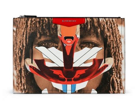 givenchy tribal girl clutch